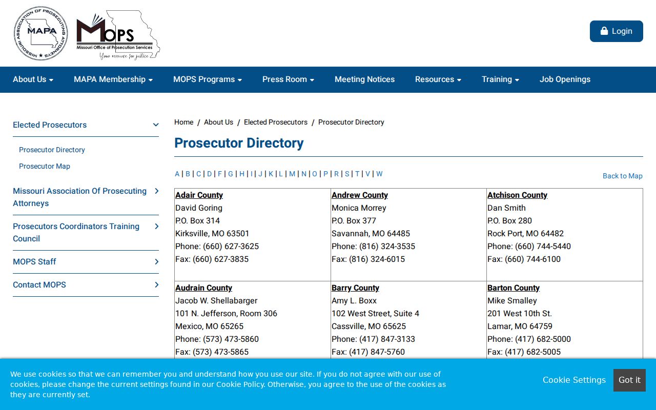 Douglas County criminal court cases prosecutor directory
